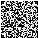 QR code with R P & D Inc contacts