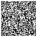 QR code with V & S Service contacts