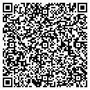 QR code with N Bizness contacts