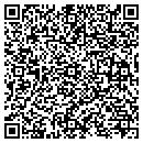 QR code with B & L Charters contacts