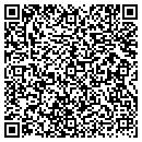 QR code with B & C Window Fashions contacts