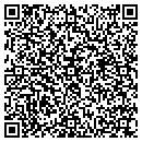 QR code with B & C Crafts contacts
