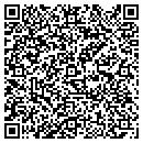 QR code with B & D Janitorial contacts