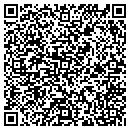 QR code with K&D Distributing contacts