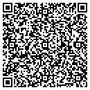 QR code with P D Nails contacts