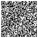 QR code with V & R Welding contacts