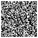 QR code with P Russell Inc contacts
