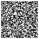 QR code with B & B Septic contacts