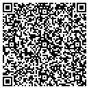 QR code with B & W Excavation contacts