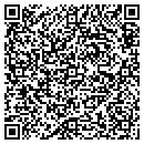 QR code with R Brown Trucking contacts
