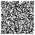 QR code with E S R contacts