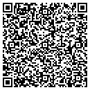 QR code with E B Fencing contacts