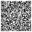 QR code with B & K Logging contacts