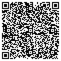 QR code with C E D contacts
