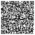 QR code with C E D contacts