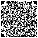 QR code with K & B Canvas contacts