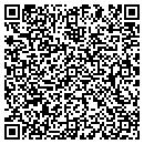 QR code with P T Foundry contacts