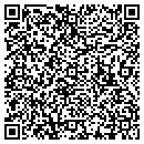 QR code with B Pollock contacts