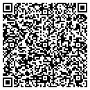 QR code with H N H Fire contacts
