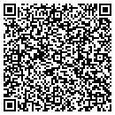 QR code with Hans' Gym contacts