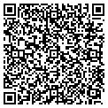 QR code with B P A M contacts