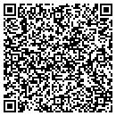 QR code with T W Express contacts