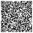 QR code with V J Ranch The contacts