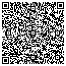QR code with R and B Precision contacts