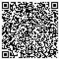 QR code with H M B contacts