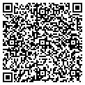 QR code with D M F contacts