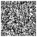 QR code with H D's Auto contacts