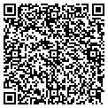 QR code with B & P contacts