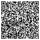 QR code with V V Graphics contacts