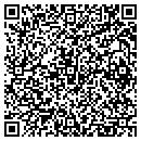 QR code with M V Enclosures contacts