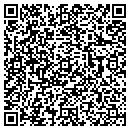 QR code with R & E Siding contacts