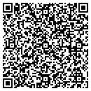 QR code with B & G Security contacts