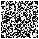 QR code with P & W Service LLC contacts