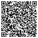 QR code with D & B Wood contacts