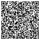 QR code with B J's Bingo contacts