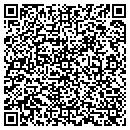 QR code with S V D C contacts
