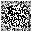 QR code with R V Storage contacts