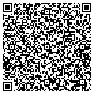 QR code with B & B Express Printing contacts