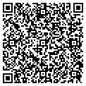 QR code with P E R A contacts