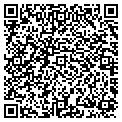 QR code with J & F contacts