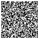 QR code with N B Stitching contacts