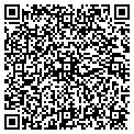 QR code with C E D contacts