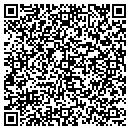QR code with T & R Log Co contacts