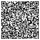 QR code with P & E Welding contacts
