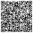 QR code with HB Graphics contacts