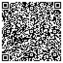 QR code with H F Racing contacts